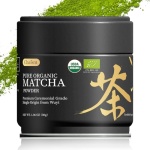 Chaism Ceremonial Grade Matcha Green Tea Powder - Single Origin Premium First Harvest USDA Organic, 1.06oz Tin - Image 2