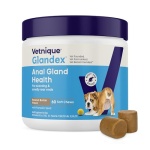 Vetnique Glandex Anal Gland Soft Chew Treats with Pumpkin for Dogs Digestive Enzymes, Probiotics Fiber Supplement for Dogs Boot The Scoot (Peanut Butter Chews, 60 Count) - Image 2