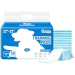 COCOYO Best Value 22"x22" Dog Training Pads 50 Count | Dog Pee Pads | Super Absorbent Puppy Pads,White - Image 2