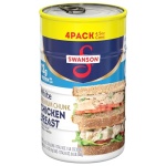 Swanson White Premium Chunk Chicken Breast with Rib Meat in Water, 4.5 oz. (Pack of 4) - Image 2