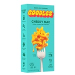 Goodles Cheddy Mac Creamy Cheddar and Macaroni Pasta - Nutrient Packed with Real Cheese, Fiber, Protein, Prebiotics, Plants, & Vegetables | Non-GMO, Organic Ingredients [Cheddy Mac, 6 oz. 1 Pack] - Image 2