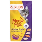 Meow Mix Original Choice Dry Cat Food, 6.3 Pound Bag - Image 2