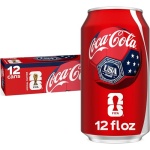 Coca-Cola Fridge Pack Soda Soft Drink, 12 fl oz Cans, 12 Pack - Classic Cola Soda Cans - Image 2