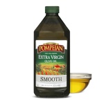 Pompeian Smooth Extra Virgin Olive Oil - 68 Fl Oz - First Cold Pressed Olive Oil for Cooking - Smooth Taste for Sauteing, Stir-Frying, and Baking - Image 2