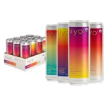 Hiyo Organic Social Tonic – Classic Pack, 12 Pack - Non-Alcoholic Functional Seltzer, Flavored Sparkling Water Crafted with Organic Adaptogens, Nootropics & Botanicals - Image 2