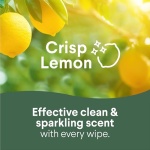 Clorox Disinfecting Wipes for Allergy Season, Bleach-Free, Multi-Surface Cleaner, Antibacterial, Fresh Scent & Crisp Lemon, 75 Count Each, Pack of 3 - Image 5
