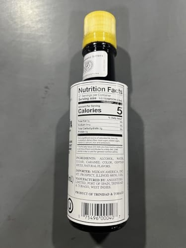 Kingston: Angostura Bitters Original and Orange Bitters (Combo- Pack) - 4oz Bottles, Aromatic and Citrus Infused. Bundled in Kingston safe packaging - Image 3