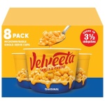 Velveeta Shells and Cheese Mac and Cheese, 8 Cups, for Easy Snacks or Dinner Sides, Original Flavor, 2.39 oz - Image 2