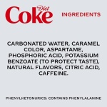 Diet Coke Diet Soda, 16.9 fl oz Bottles, 6 Pack - Cola Soft Drinks - Image 4