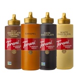 Torani Puremade Dessert & Drink Sauce Variety Pack, Chocolate Caramel, Dark Chocolate, White Chocolate & Caramel, 16.5 fl oz (Set of 4) - Image 2