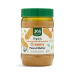 365 by Whole Foods Market, Organic Creamy Peanut Butter, Unsweetened & Unsalted, Stir and Enjoy, 16 Ounce - Image 2