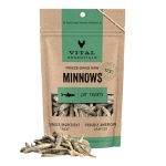 Vital Essentials Freeze Dried Minnows Cat Treats | Single Ingredient | Premium Quality | Grain Free, Healthy Treats for Cats, 1 oz Bag - Image 2
