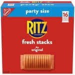 Ritz Fresh Stacks Original Crackers, Party Size, Travel Snacks, 23.7 Oz (16 Multi Snack Packs) - Image 2
