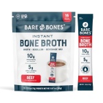 Bare Bones Beef Bone Broth Instant Powdered Mix Packets | 5g Collagen | 10g Protein | Keto & Paleo Friendly | No Artificial Flavors | Rich Savory on-the-go 16 Pack - Image 2
