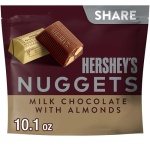 HERSHEY'S NUGGETS Milk Chocolate with Almonds Candy Share Pack, 10.1 oz - Image 2