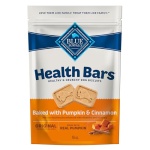 Blue Buffalo Health Bars Crunchy Dog Biscuits, Oven-Baked with Natural Ingredients, Pumpkin & Cinnamon, 16-oz Bag - Image 2