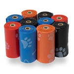 Best Pet Supplies Dog Poop Bags for Waste Refuse Cleanup, Doggy Roll Replacements for Outdoor Puppy Walking and Travel, Leak Proof and Tear Resistant, Thick Plastic - Assorted, 150 Bags - Image 2