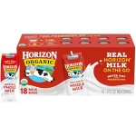 Horizon Organic Shelf Stable Whole Milk Boxes, Pack of 18 - 8g Protein per Serving - Image 2