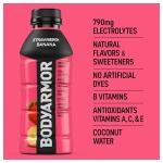 BODYARMOR Sports Drink, Strawberry Banana, Electrolyte Drink Hydration, 16 Fl Oz Bottles (12 Pack), Flavored Coconut Water with B Vitamins & Antioxidants - Image 4