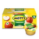 Mott's Applesauce, 4 Oz Cups, 18 Count, No Artificial Flavors, Good Source Of Vitamin C, Nutritious Option For The Whole Family - Image 2