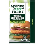 MorningStar Farms Plant Based Chik'n Patties, Vegan Chicken (4 Count) - Image 2