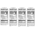 Mott's No Sugar Added Applesauce Variety Pack, 4 Flavors – Apple, Strawberry, Cinnamon & Blueberry, Made from Real Fruit, No Artificial Flavors, 3.2 Clear Pouches, 20 Pack - Image 4