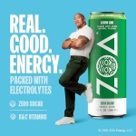 ZOA Energy Sugar Free Energy Drinks With Electrolytes For Hydration, Lemon Lime - 12 Fl Oz (12-Pack) - Image 4