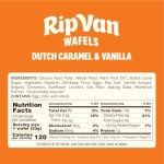 Rip Van Wafels Dutch Caramel & Vanilla Stroopwafels, Healthy Snacks, Non-GMO, Low Calorie, Low Sugar (3g), Office Snacks, Keto Friendly, 12 Count - Image 3