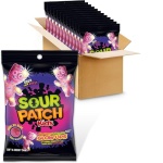 SOUR PATCH KIDS Glow Ups Strawberry-Watermelon Soft & Chewy Gummy Candy, Bulk Candy, 12-6.7 oz Bags - Image 2