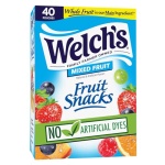 Welch's Fruit Snacks, Mixed Fruit, Bulk Pack, Individual Single Serve Bags, 0.8 oz (Pack of 40) - Image 2