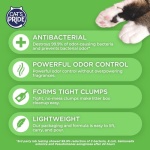 Cat's Pride NEW Antibacterial Cat Litter: Destroys 99.9% of Odor-Causing Bacteria - Powerful Odor Control - Premium Lightweight Clumping Litter - Scented, 12 Pounds - Image 4