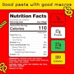 Low Carb, Protein Pasta | Elbow Macaroni with 17g Protein, 7g Carbs | Healthy, Keto Pasta Made in Italy | 3-Pack, 8oz - Pete’s Pasta - Image 3
