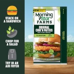 MorningStar Farms Plant Based Chik'n Patties, Vegan Chicken (4 Count) - Image 4