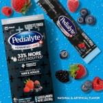 Pedialyte AdvancedCare Plus Electrolyte Powder, Has 33% More Electrolytes and PreActiv Prebiotics, Berry Frost, 18 Powder Packets - Image 4