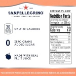 Sanpellegrino Zero Grams Added Sugar Italian Sparkling Drinks, Sparkling Peach Clementine Beverage, 11.15 Fl Oz (Pack of 24) - Image 3