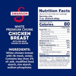 Swanson White Premium Chunk Chicken Breast with Rib Meat in Water, 12.5 oz. (Pack of 2) - Image 3