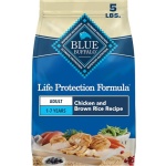 Blue Buffalo Life Protection Formula Adult Dry Dog Food, Helps Build and Maintain Strong Muscles, Made with Natural Ingredients, Chicken & Brown Rice Recipe, 5-lb. Bag - Image 2