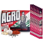 AGRO POWER Vegan Jerky Sticks, 10g Protein per Stick, Savory Original Plant-Based, 7 Stick Bag, Non-GMO, 40% Less Sodium, Zero Cholesterol, Meat Alternative, High Protein Snack for Lunch, On-the Go Fuel - Image 2
