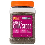 BetterBody Foods Organic Chia Seeds 2 lbs, 32 Oz, with Omega-3, Non-GMO, Gluten Free, Keto Diet Friendly, Vegan, Good Source of Fiber - Image 2