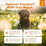 Zesty Paws Allergy Immune Bites - Dog Allergy Chews, Dog Probiotics for Itchy Skin and Ears, Lamb, 90ct - Image 3