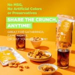 Mochi Rice Nuggets – Japanese Rice Crackers, Rice Crispy Treats, Japanese Snacks, No MSG, No Artificial Colors or Preservatives, Made in Japan, arare rice crackers, Honey Glazed 4.9oz (140g) - Image 3