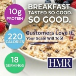 HMR Multigrain Hot Cereal – High Protein Oatmeal Alternative for Weight Loss | 10g Protein, 220 Calories | Low Calorie Breakfast or Snack | Convenient Diet Meal | 18 Count - Image 3