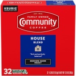 Community Coffee House Blend, Medium-Dark Roast, Single-Serve Keurig K-Cup Pods, 32 Count (Pack of 4) - Image 3