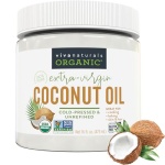 Viva Naturals Organic Coconut Oil, 16 fl oz – Unrefined, Cold-Pressed Extra Virgin Coconut Oil, USDA Organic & Non-GMO, Natural Cooking Oil, Hair Oil & Skin Oil - Image 2