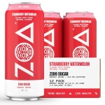 ZOA Zero Sugar Energy Drinks - Strawberry Watermelon | Healthy Energy Formula with Daily Vitamin C, Essential B-Vitamins, All Natural Caffeine | No Crash or Jitters | 16 Ounce Cans (Pack of 12) - Image 2
