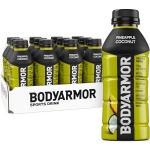 BODYARMOR Sports Drink, Pineapple Coconut, Electrolyte Drink Hydration, 16 Fl Oz Bottles (12 Pack), Flavored Coconut Water with B Vitamins & Antioxidants - Image 2