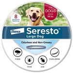 Seresto Flea & Tick Collar For Dogs Over 18 lbs., Treatment & Prevention, Vet-Recommend, 8 Month Protection - Image 2
