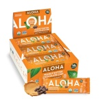 ALOHA Organic Plant Based Protein Bars |Peanut Butter Chocolate Chip | 1.98 Oz (Pack of 12) | Vegan, Low Sugar, Gluten Free, Paleo, Low Carb, Non-GMO, Stevia Free, Soy Free, No Sugar Alcohols - Image 2