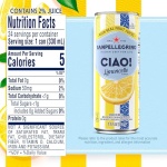 Sanpellegrino Ciao Limoncello Flavored Sparkling Water, Italian Sparkling Water, 24Pk - Image 3