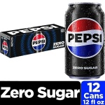 Pepsi Zero Sugar Cola Soda, 12 Fl Oz Cans (Pack of 12) - Image 4